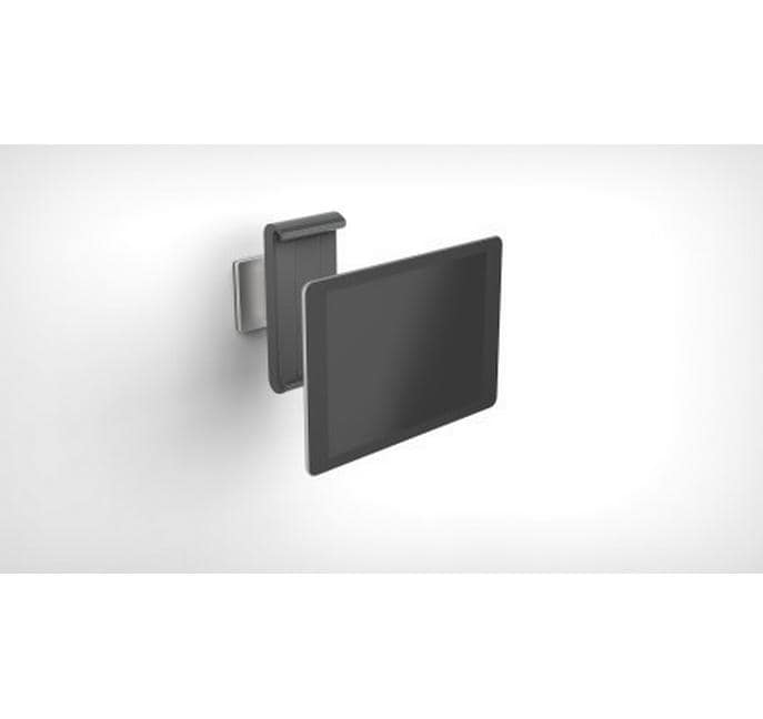 Durable Wand-Tablethalter – für Tablets 7–13", Aluminium/Kunststoff, silber metallic