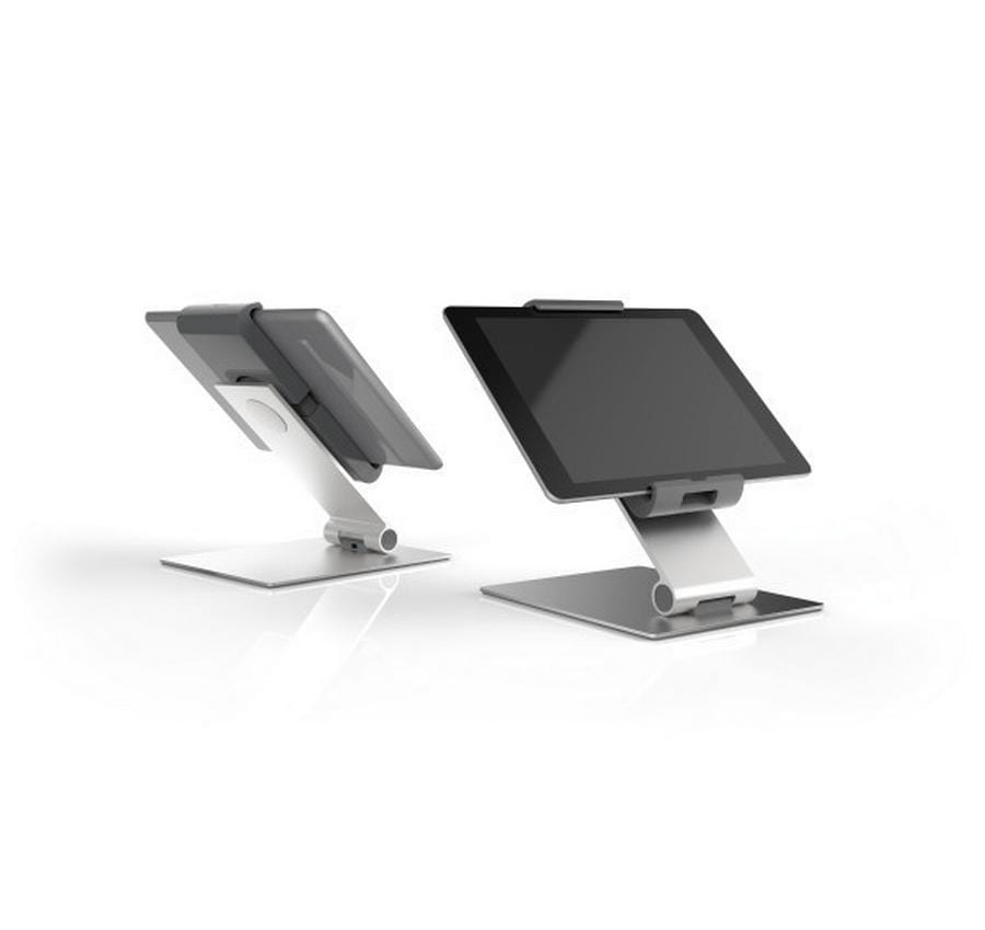 Durable Tablethalter – für Tablets 7–13", Aluminium/Stahl, Silber Metallic