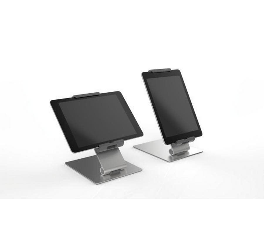 Durable Tablethalter – für Tablets 7–13", Aluminium/Stahl, Silber Metallic