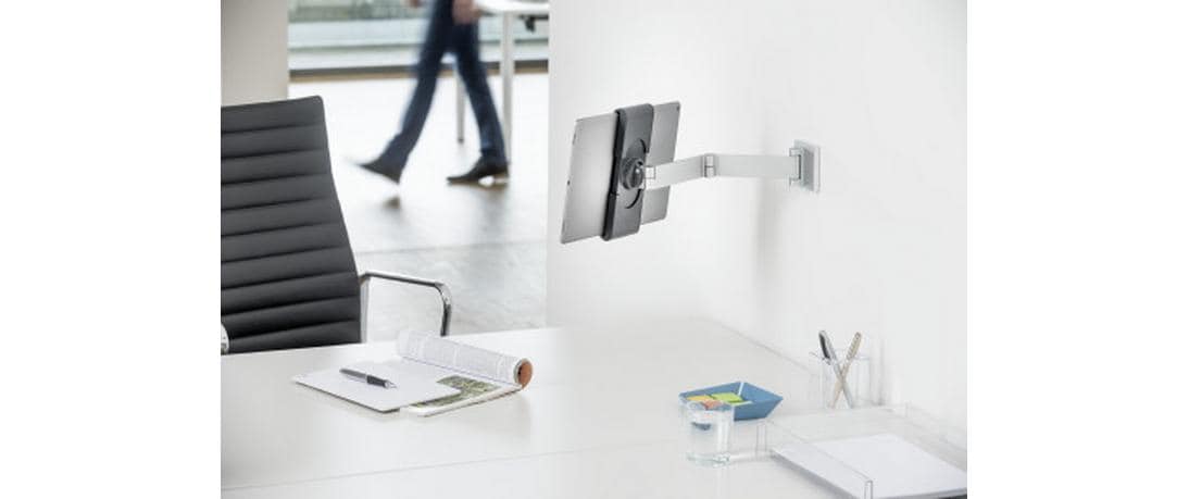 Durable Tablethalter – für Tablets 7–13", Aluminium/Stahl, Silber Metallic