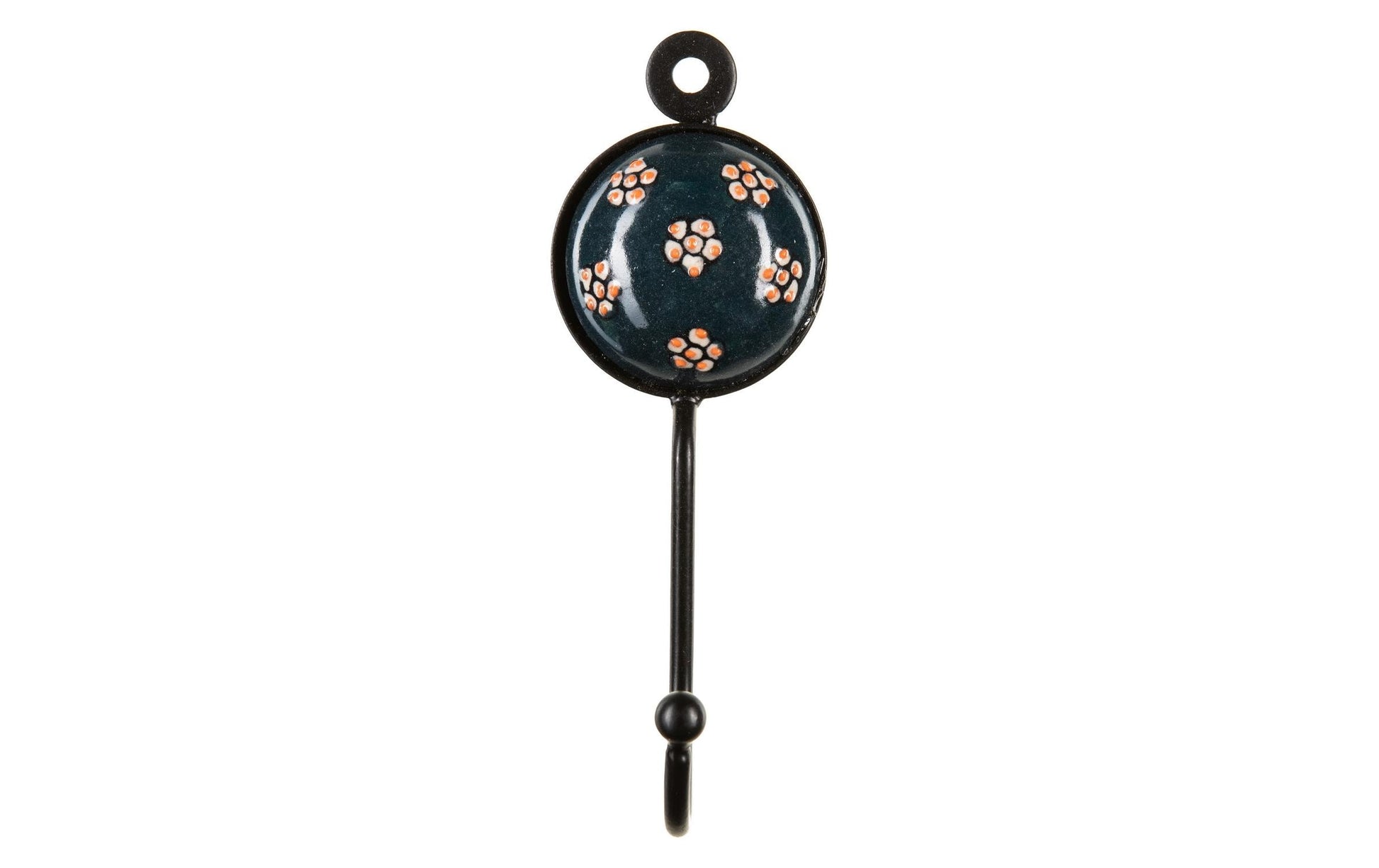 Tranquillo Haken – Keramik – Schwarz – Ø 45 × H 130 mm