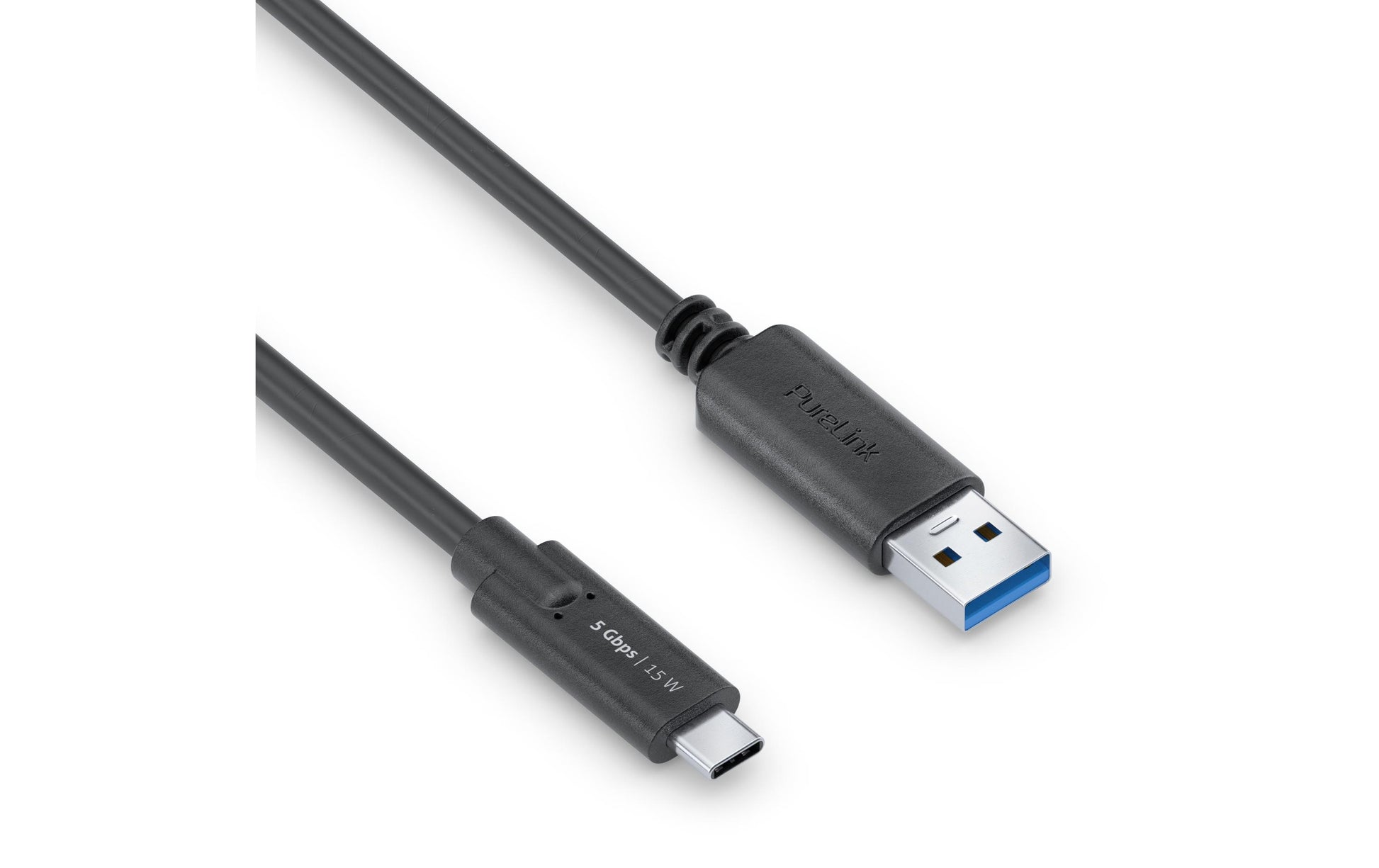 PureLink USB-Kabel, USB-C zu USB-A, 1 m, USB 3, Lade-/Datenkabel