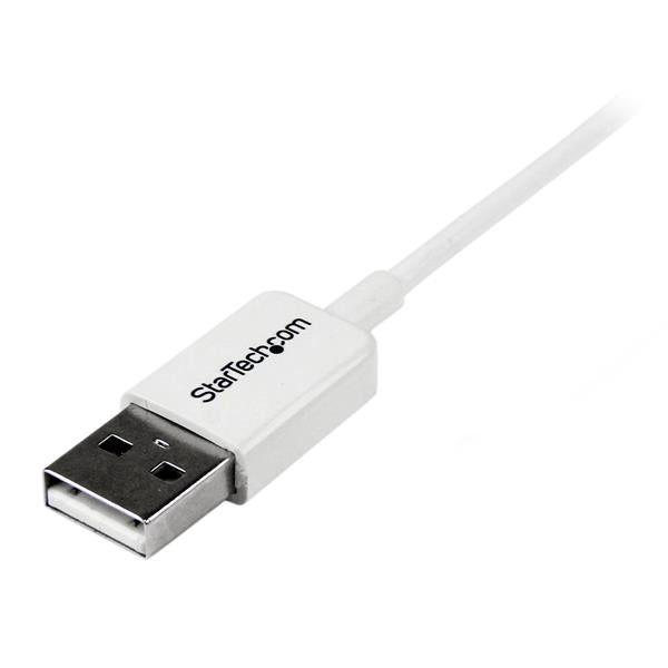 StarTech.com USB-A auf Micro-USB-B Kabel – USB 2.0 (480 Mbit/s) – 1 m – Weiss