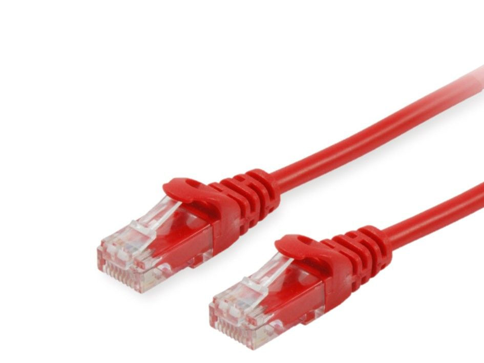 Equip Patchkabel – Cat6a U/UTP, 0,5 m, Rot, LSZH, RJ-45