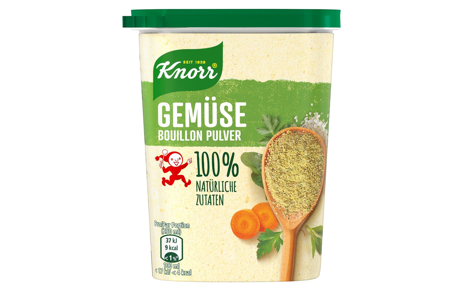 Knorr Gemüsebouillon Granulat, vegetarisch – 228 g