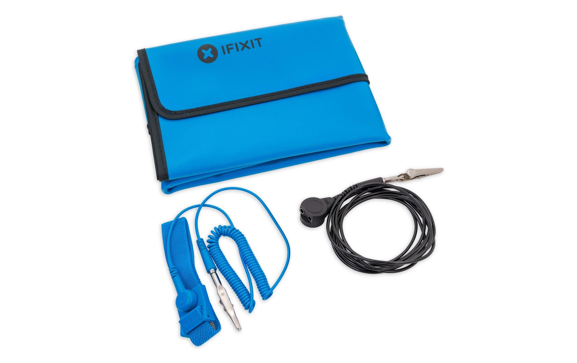 iFixit Antistatikmatte – Universal – Blau, Nylon/Polymer