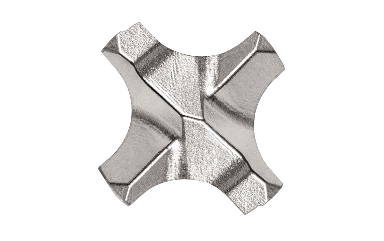 Metabo Hammerbohrer 6 × 165 mm Hartmetall SDS Plus – für Mauerwerk & Beton – 4-Schneider