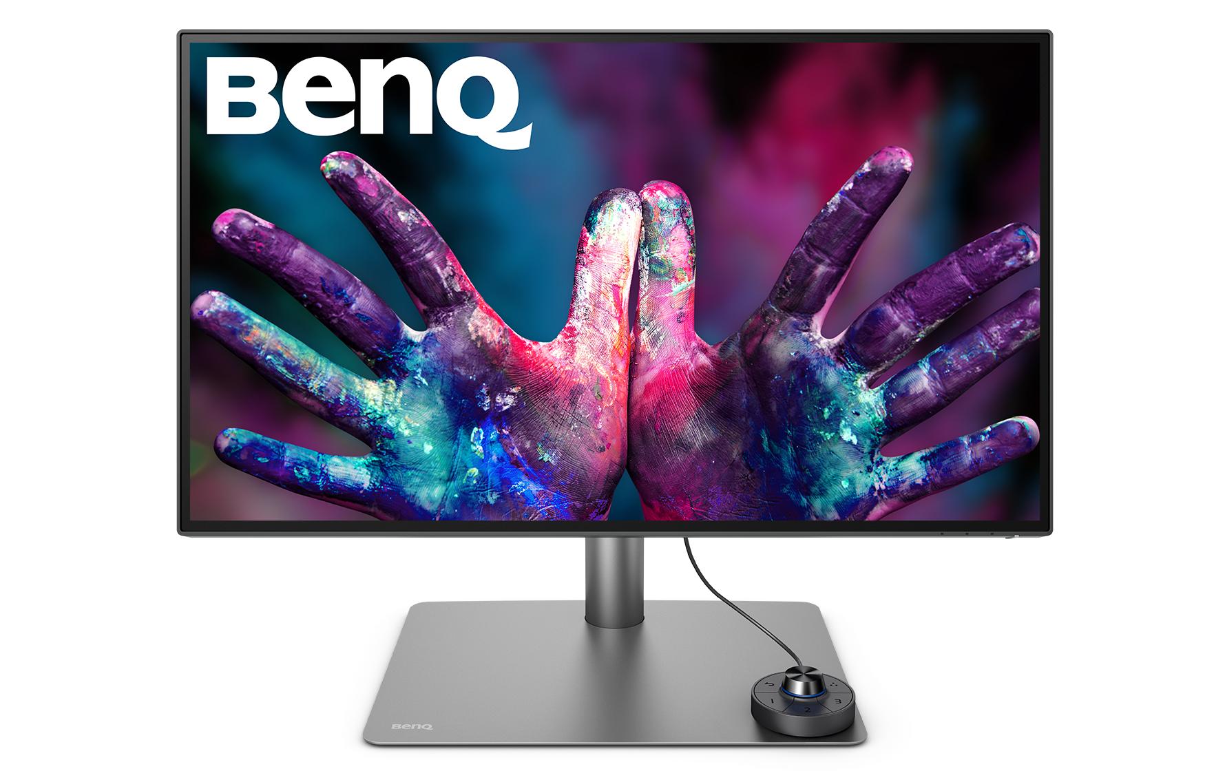 BenQ PD2725U – Monitor, 27" 3840 × 2160 (UHD 4K), IPS, 60 Hz, 250 cd/m², VESA 100 × 100, Schwarz