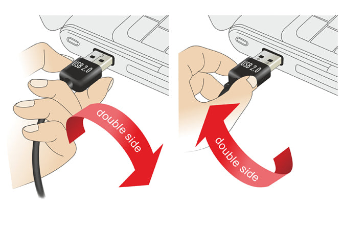 DeLOCK USB-A auf USB-B Kabel – USB 2.0 (480 Mbit/s) – 3 m – Abgewinkelt, Goldstecker – Schwarz