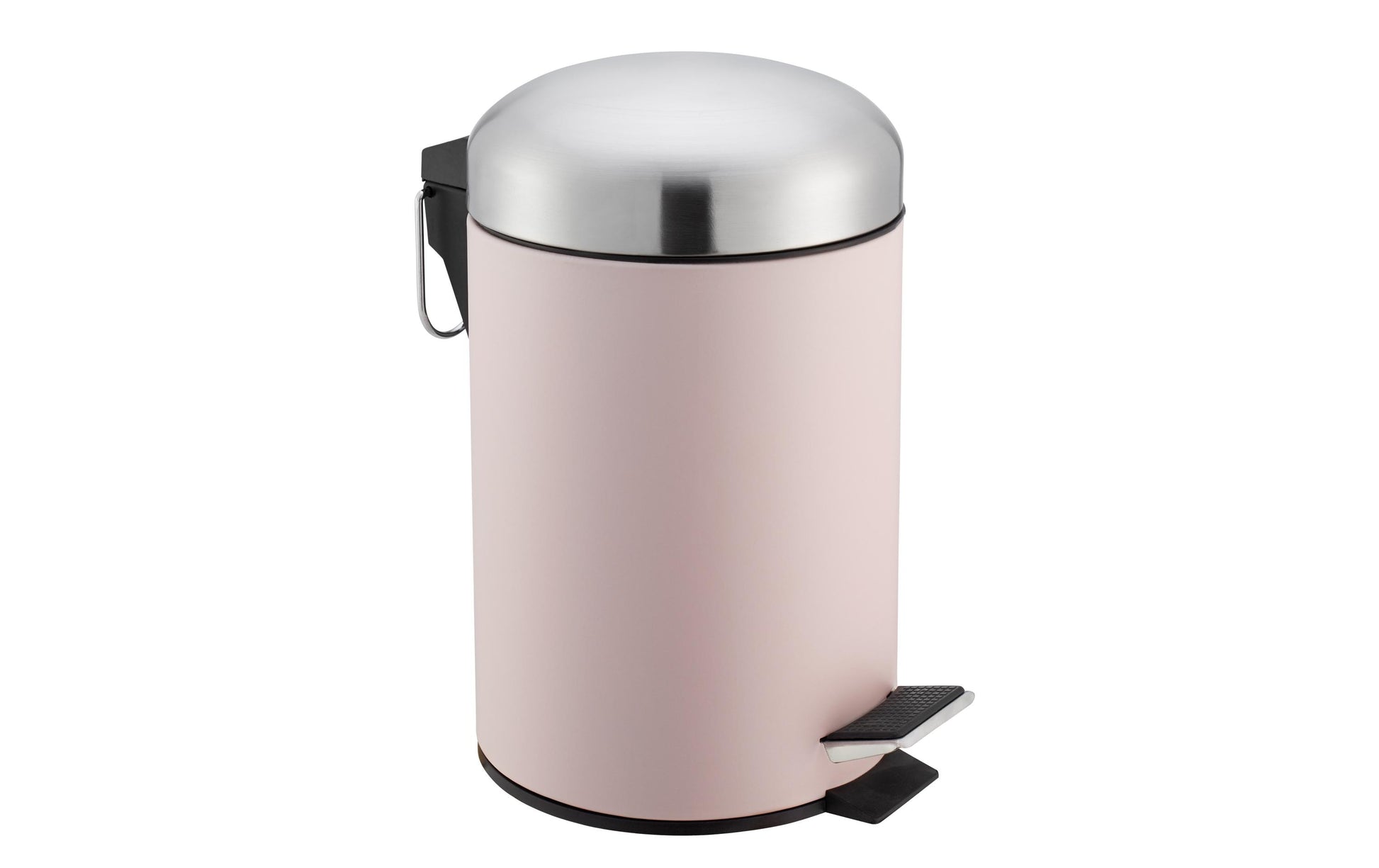 Diaqua Kosmetikeimer Romance – 3 l – Edelstahl, rund – Rosa – mit Innenkübel
