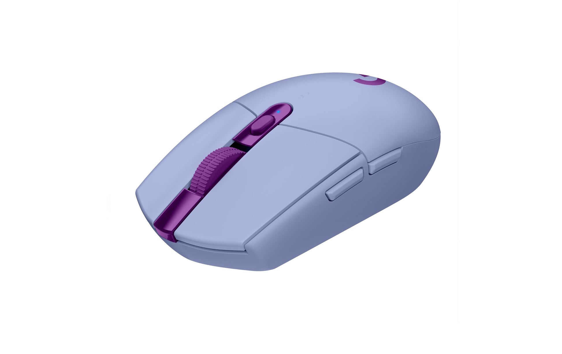 Logitech G G305 LIGHTSPEED – Gaming-Maus – Kabellos (Bluetooth/2,4 GHz), 12000 DPI, Rechts, Lila
