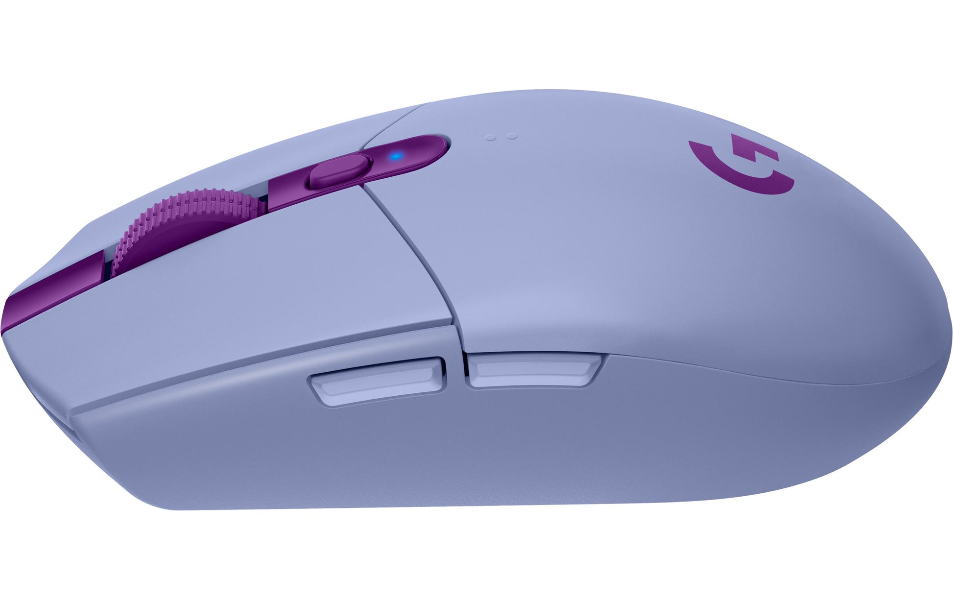 Logitech G G305 LIGHTSPEED – Gaming-Maus – Kabellos (Bluetooth/2,4 GHz), 12000 DPI, Rechts, Lila