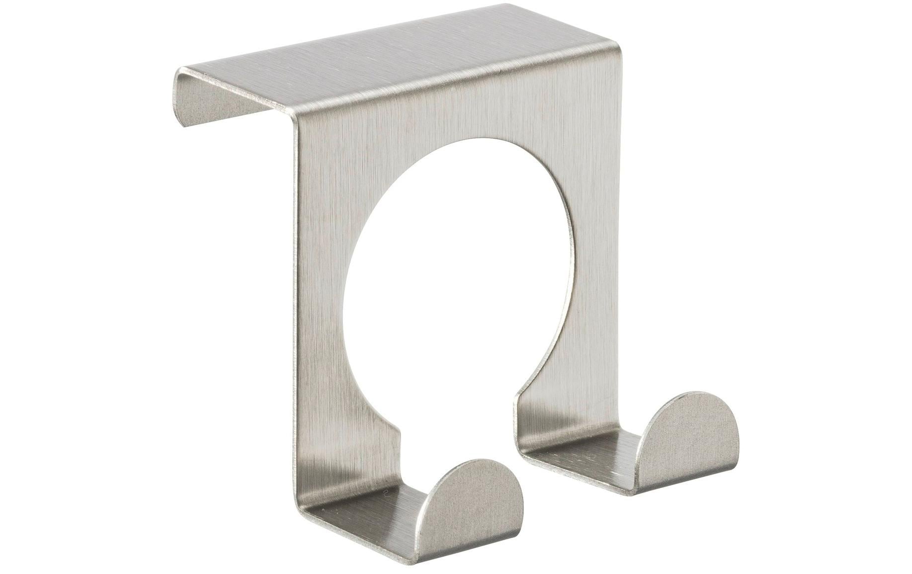 WENKO Haken – Edelstahl – Silber – 50 × 50 mm
