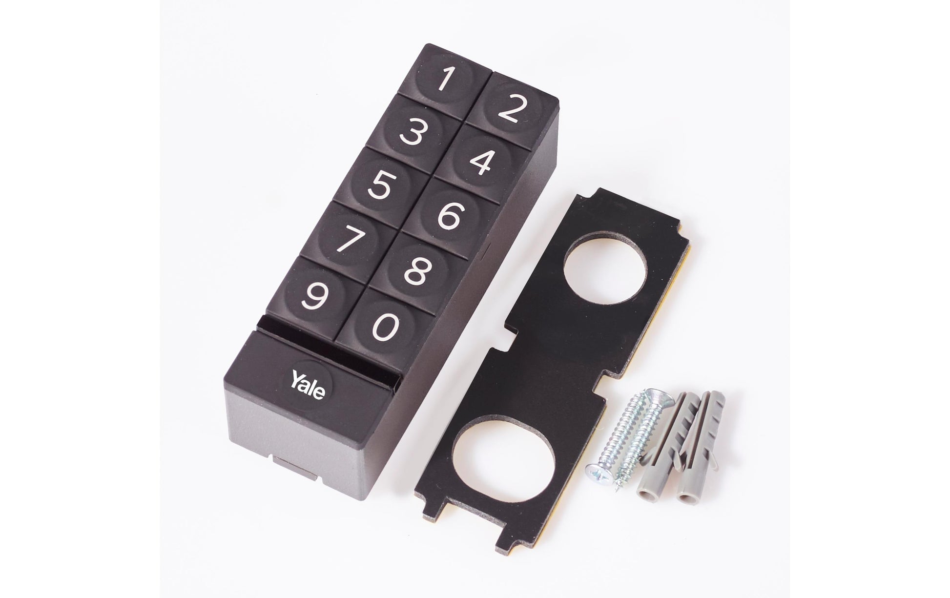 Yale Smart Lock Linus L2 – 52 × 46 × 146 mm, schwarz, akkubetrieben