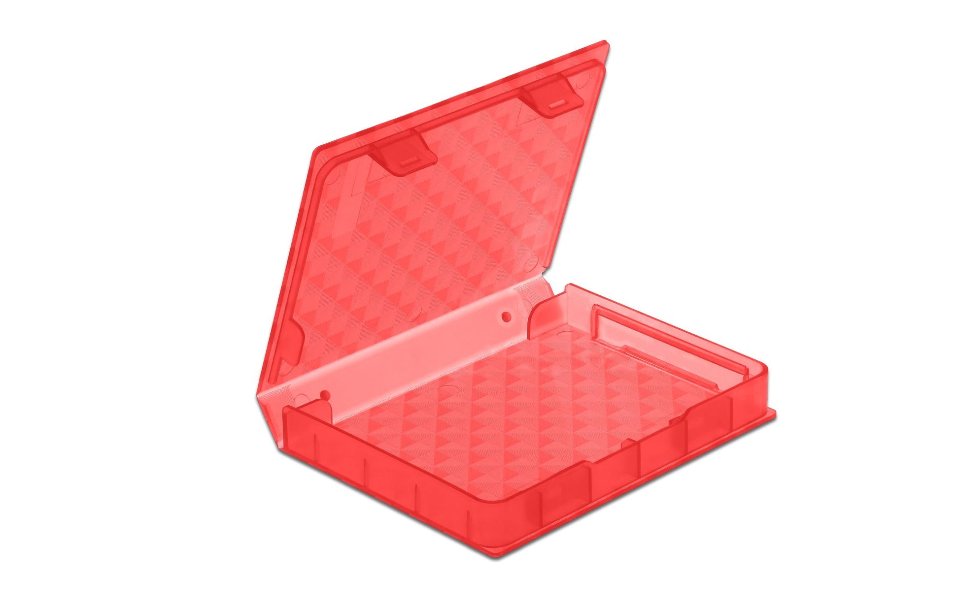 DeLOCK Schutzbox – 1× 2,5" HDD/SSD, Kunststoff, 80 × 105 × 15 mm