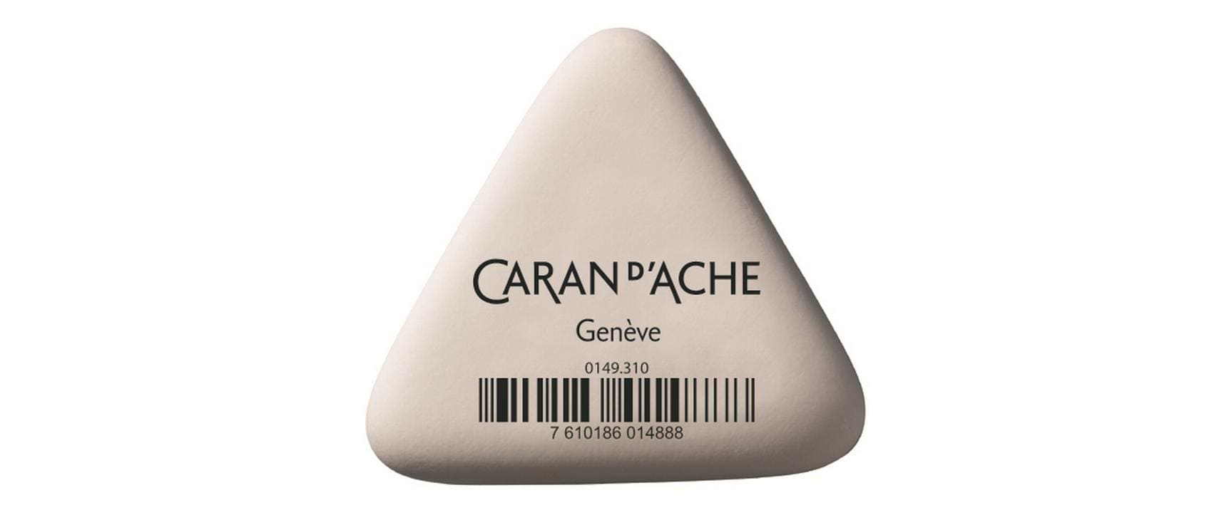 Caran d-Ache Caran d'Ache Radierer – für Bleistifte – 50 × 50 × 10 mm – Kautschuk – Weiss