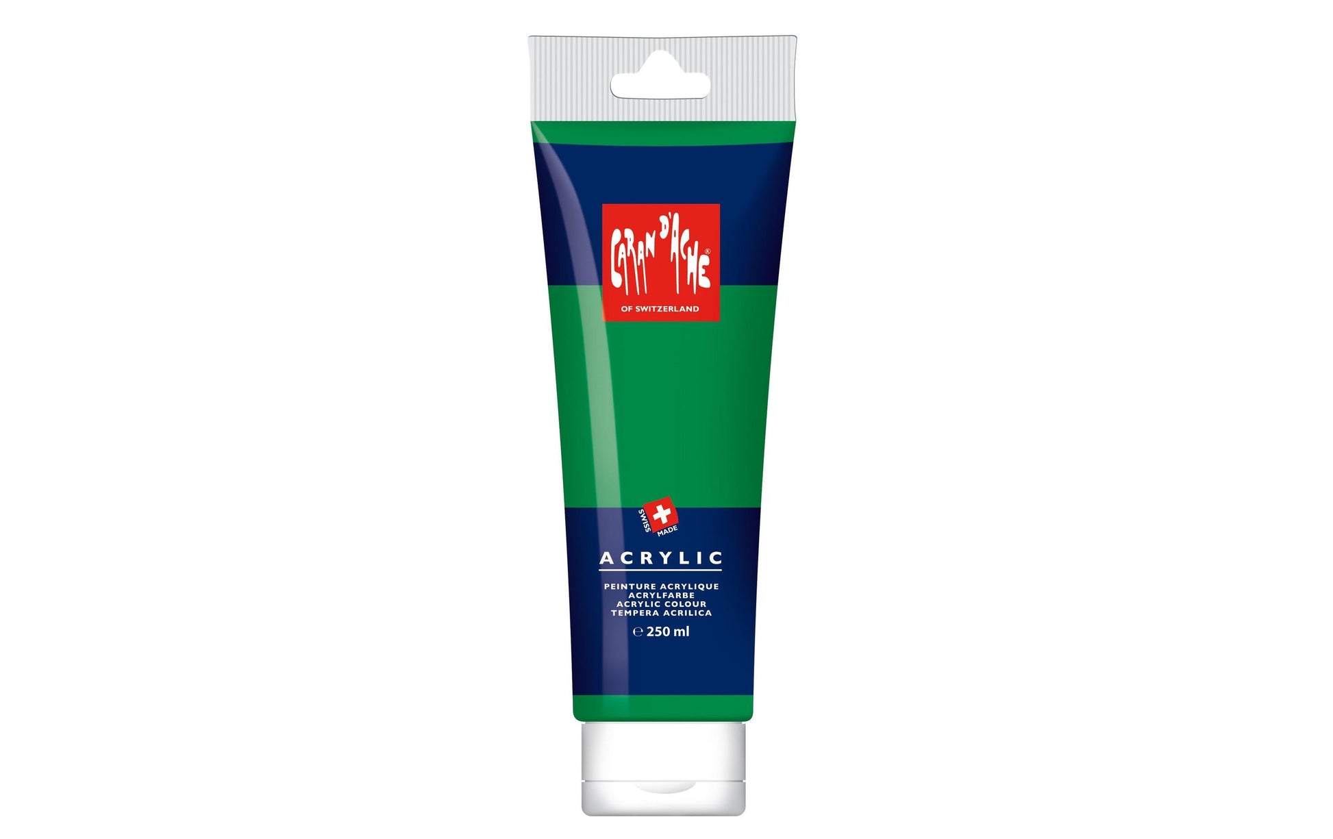 Caran d-Ache Caran d'Ache – Acrylfarbe – Grasgrün, 250 ml