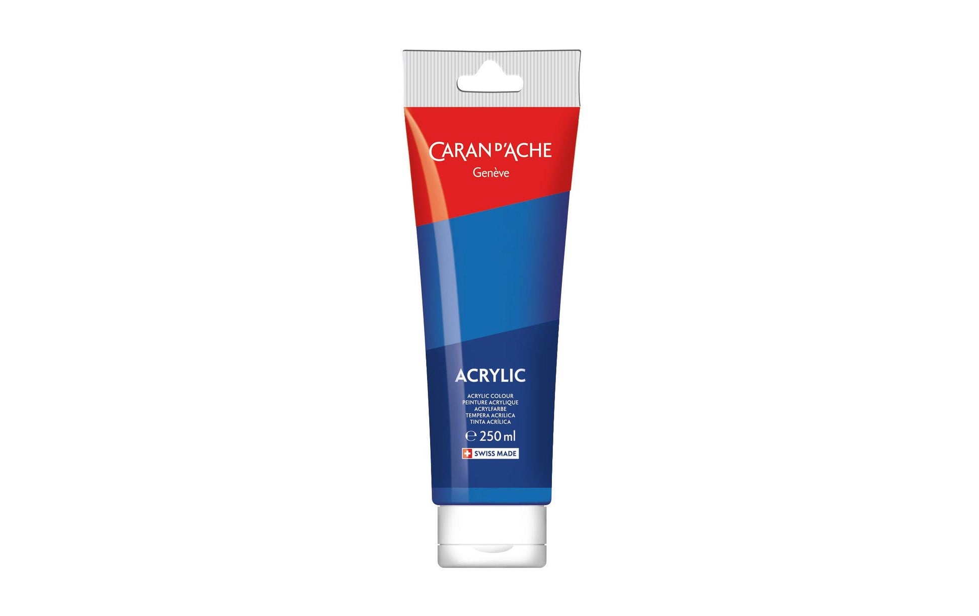 Caran d-Ache Caran d'Ache – Acrylfarbe – Cyan, 250 ml