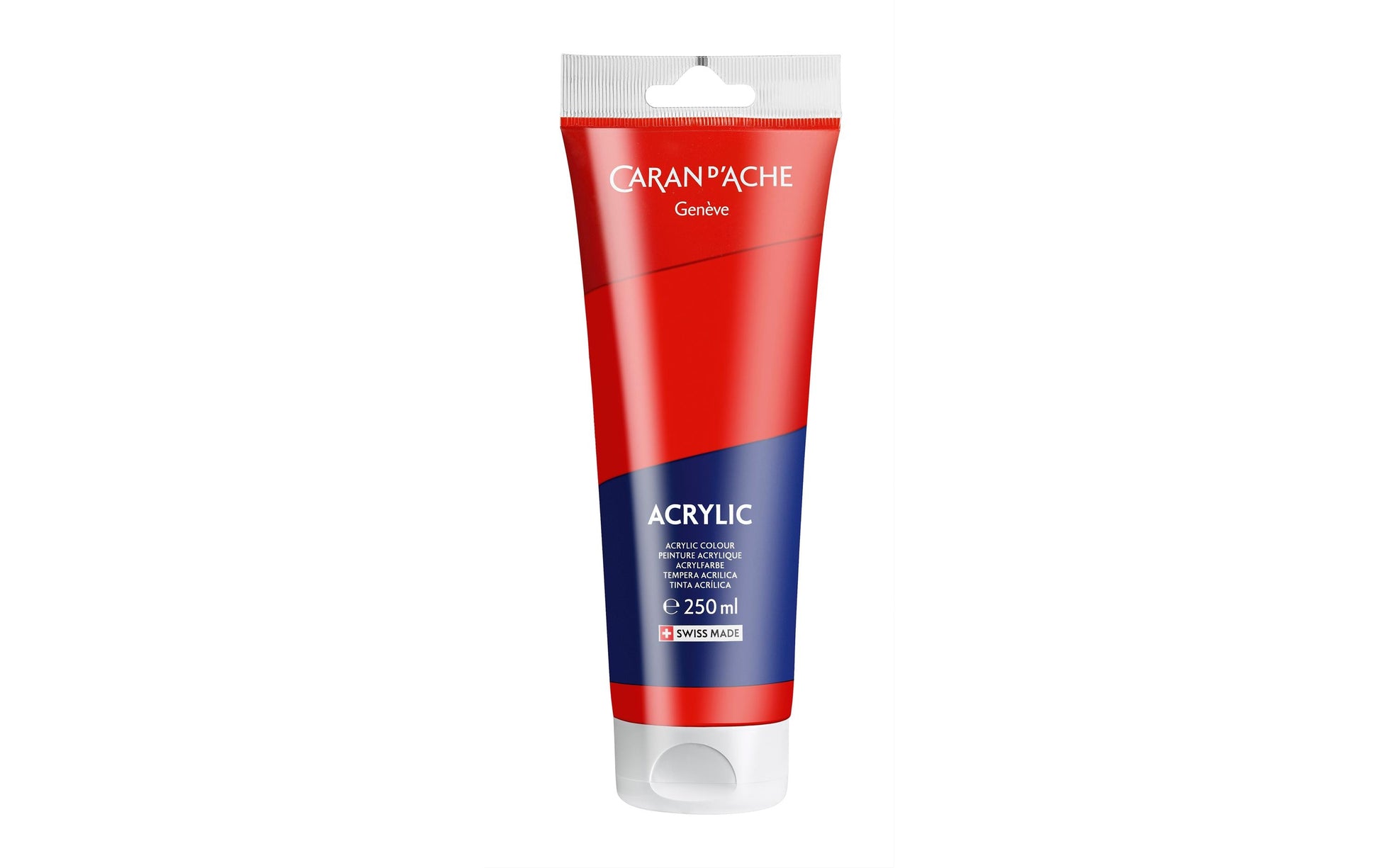 Caran d-Ache Caran d'Ache – Acrylfarbe – Scharlachrot, 250 ml
