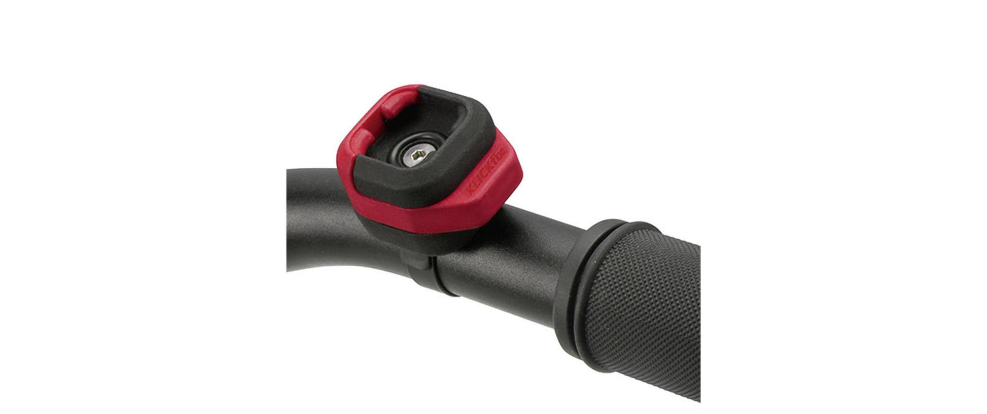 KLICKfix PhonePad CADDY – Fahrrad-/Motorrad-Halterung – Universal, Lenker, für Lenkerdurchmesser 6 cm – Schwarz