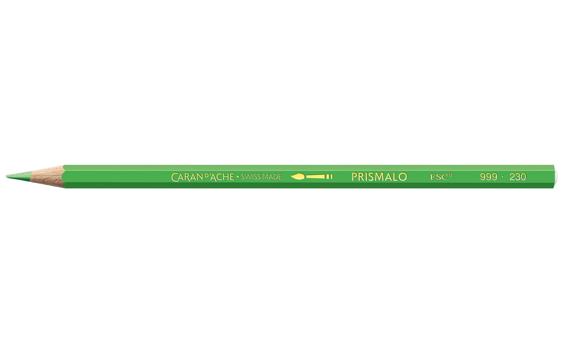 Caran d-Ache Caran d'Ache Prismalo Aquarellfarbstift – gelbgrün, Ø 3 mm, FSC