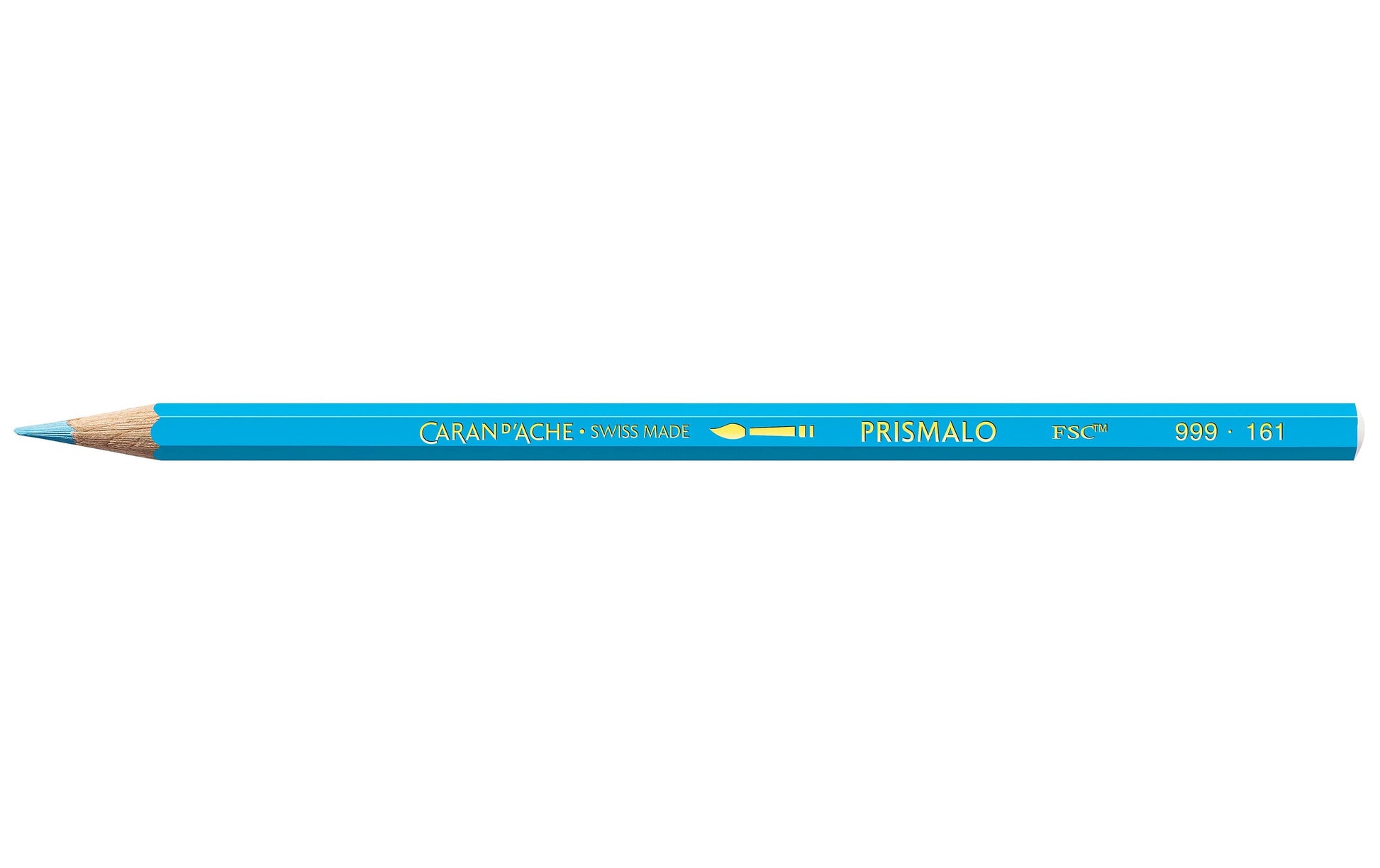 Caran d-Ache Caran d'Ache Prismalo Aquarellfarbstift – Hellblau, Ø 3 mm, FSC