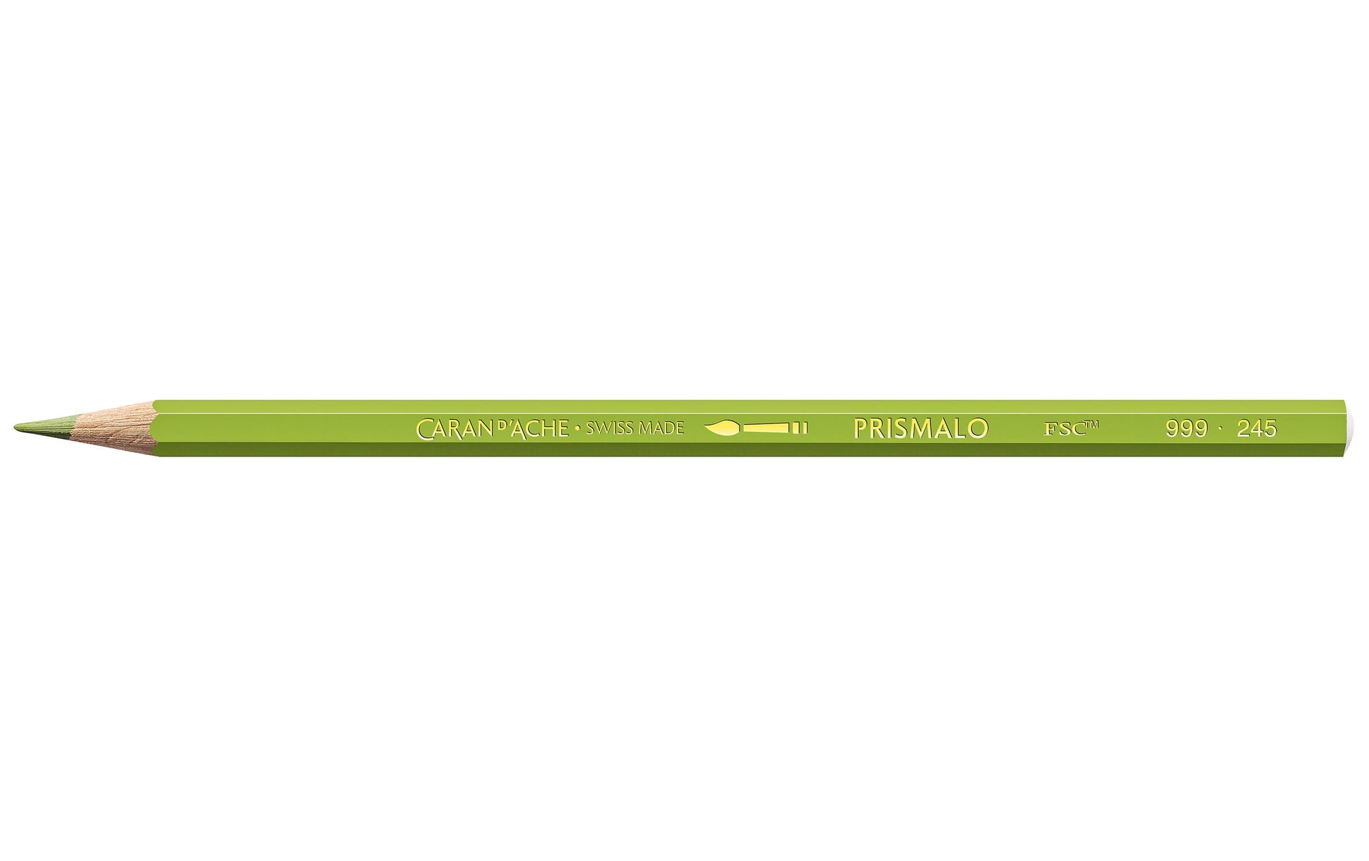 Caran d-Ache Caran d'Ache Prismalo Aquarellfarbstift – Helloliv, Ø 3 mm, FSC