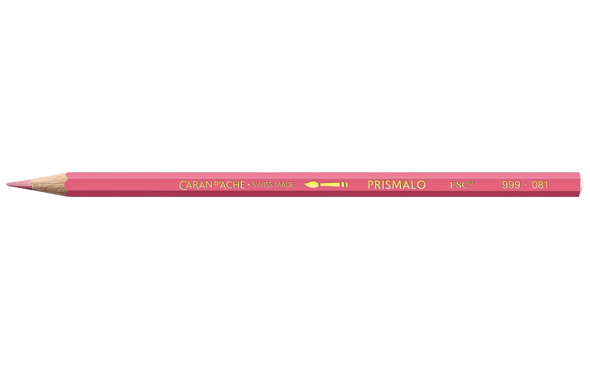 Caran d-Ache Caran d'Ache Prismalo Aquarellfarbstift – Rosa, Ø 3 mm, FSC