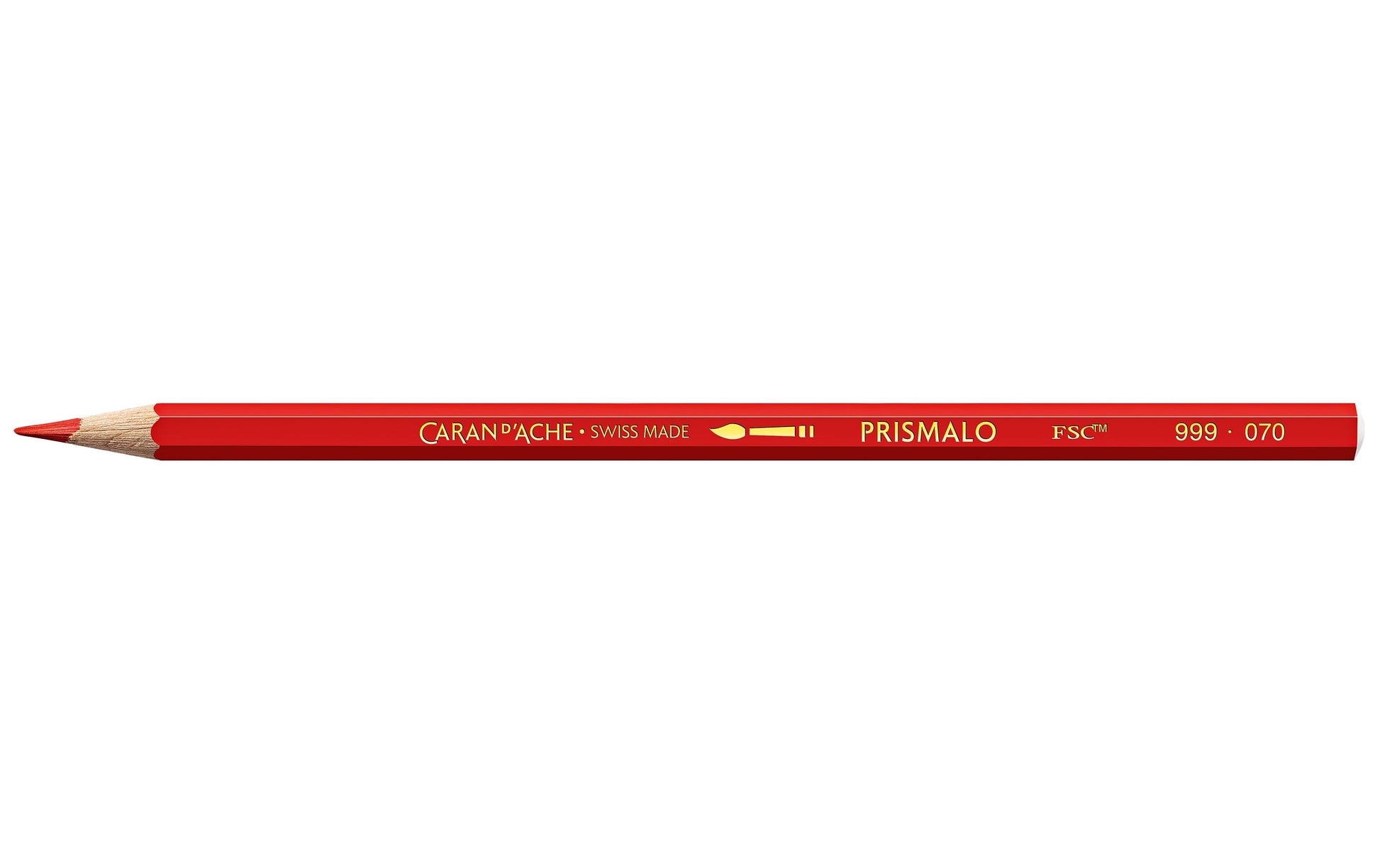 Caran d-Ache Caran d'Ache Prismalo Aquarellfarbstift – Scharlachrot, Ø 3 mm, FSC