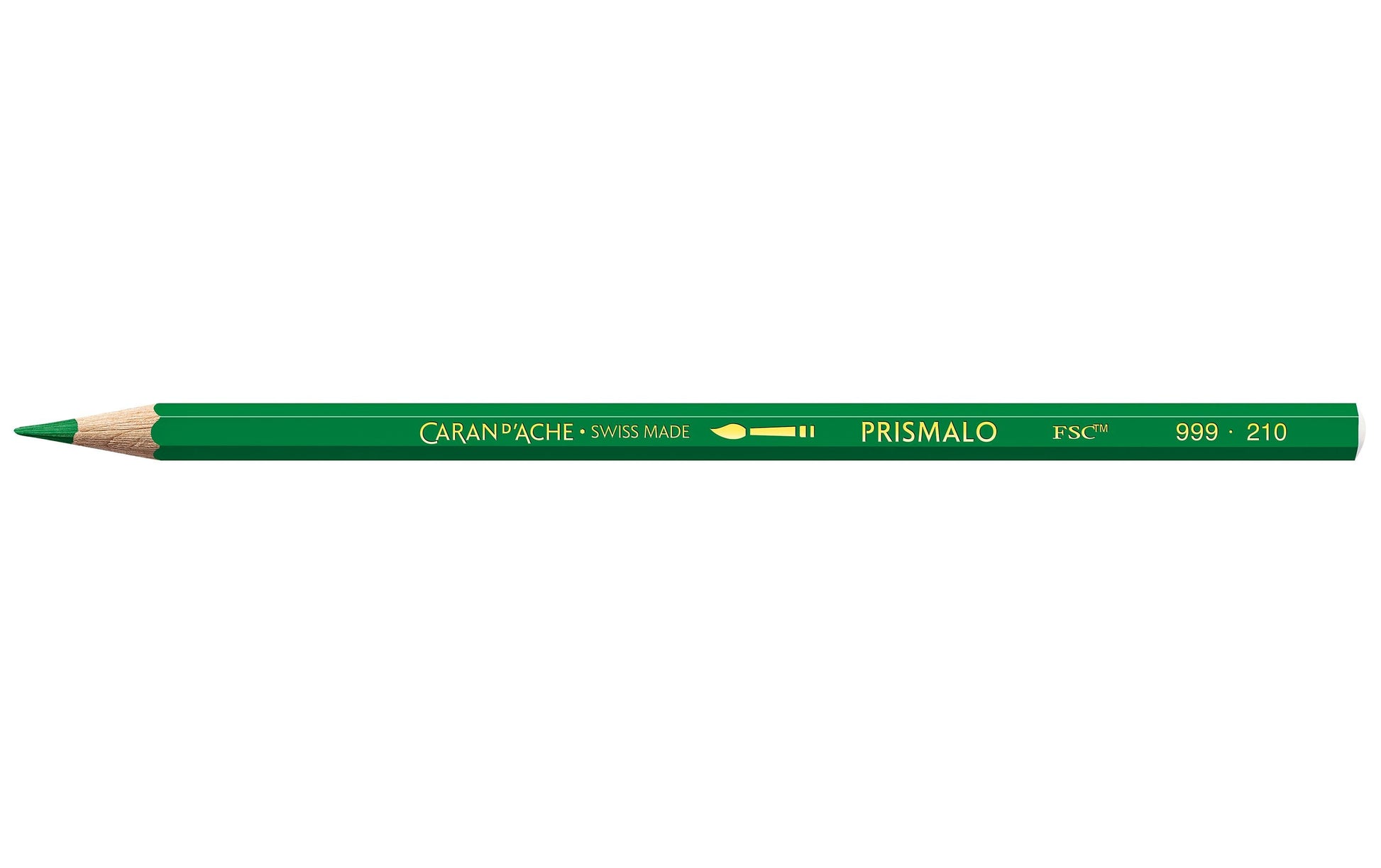 Caran d-Ache Caran d'Ache Aquarellfarbstift – Smaragdgrün, Ø 3 mm, FSC
