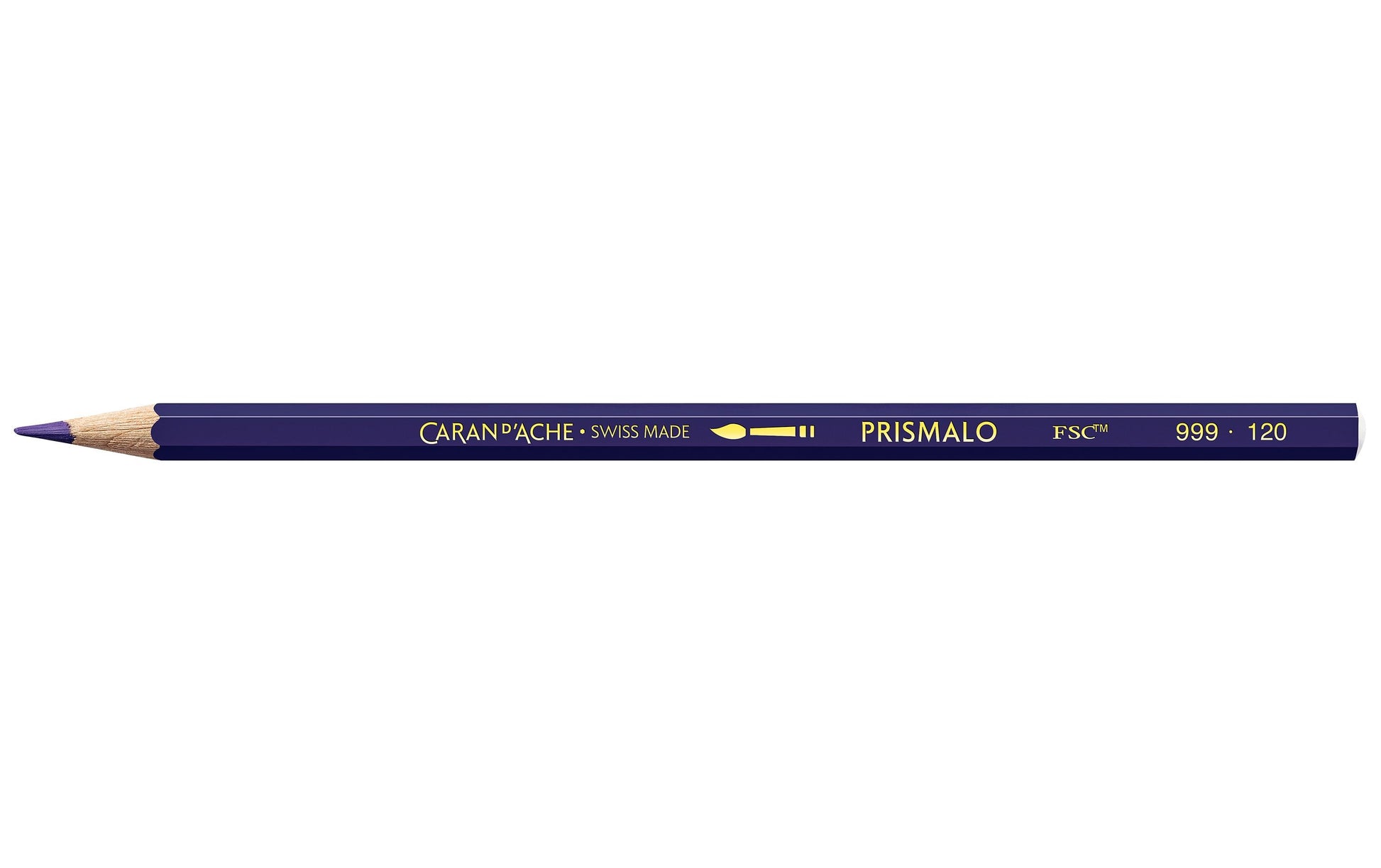 Caran d-Ache Caran d'Ache Prismalo Aquarellfarbstift – Violett, Ø 3 mm, FSC