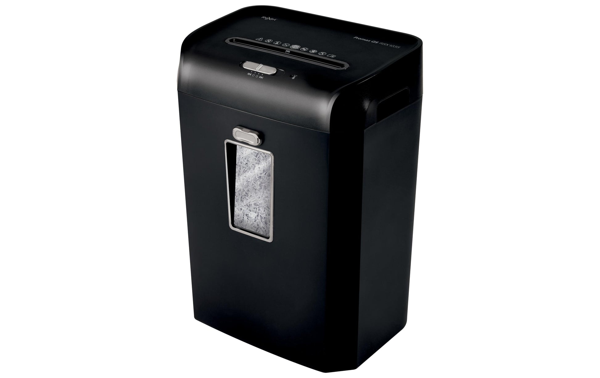 Rexel Promax RSX1035 – Aktenvernichter, DIN P-4, Partikelschnitt 4 × 40 mm, 10 Blatt, 35 l