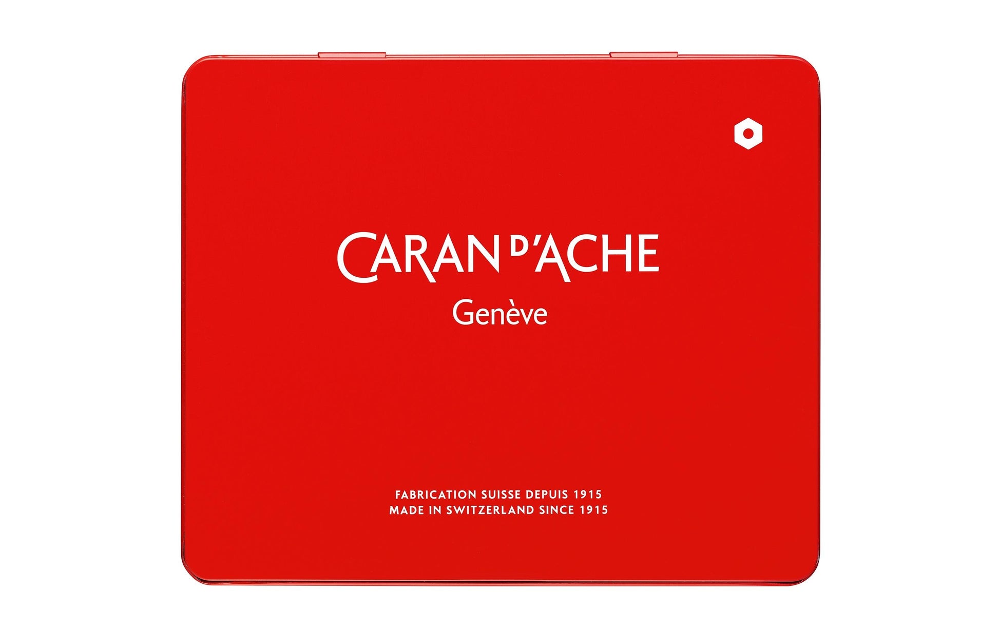 Caran d-Ache Caran d'Ache Neocolor II Aquarellfarbstifte-Set – 15 Farben, Mine Ø 8,6 mm, Metallschachtel