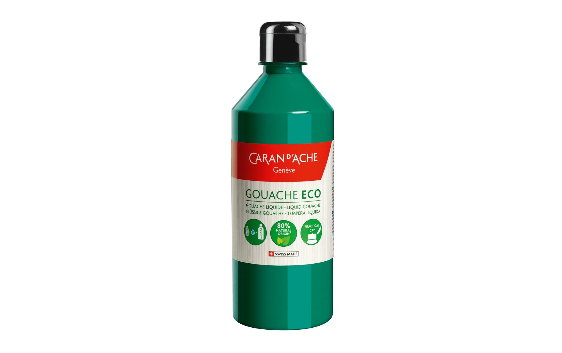 Caran d-Ache Caran d'Ache – Gouache – Smaragdgrün, 500 ml