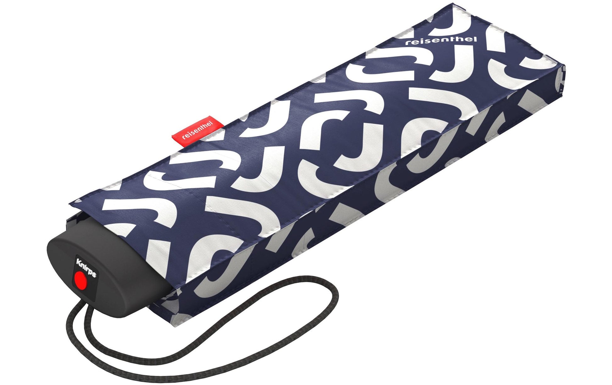 Reisenthel Taschenschirm – Ø 97 cm, L 25 cm – Signature Navy – Windfest