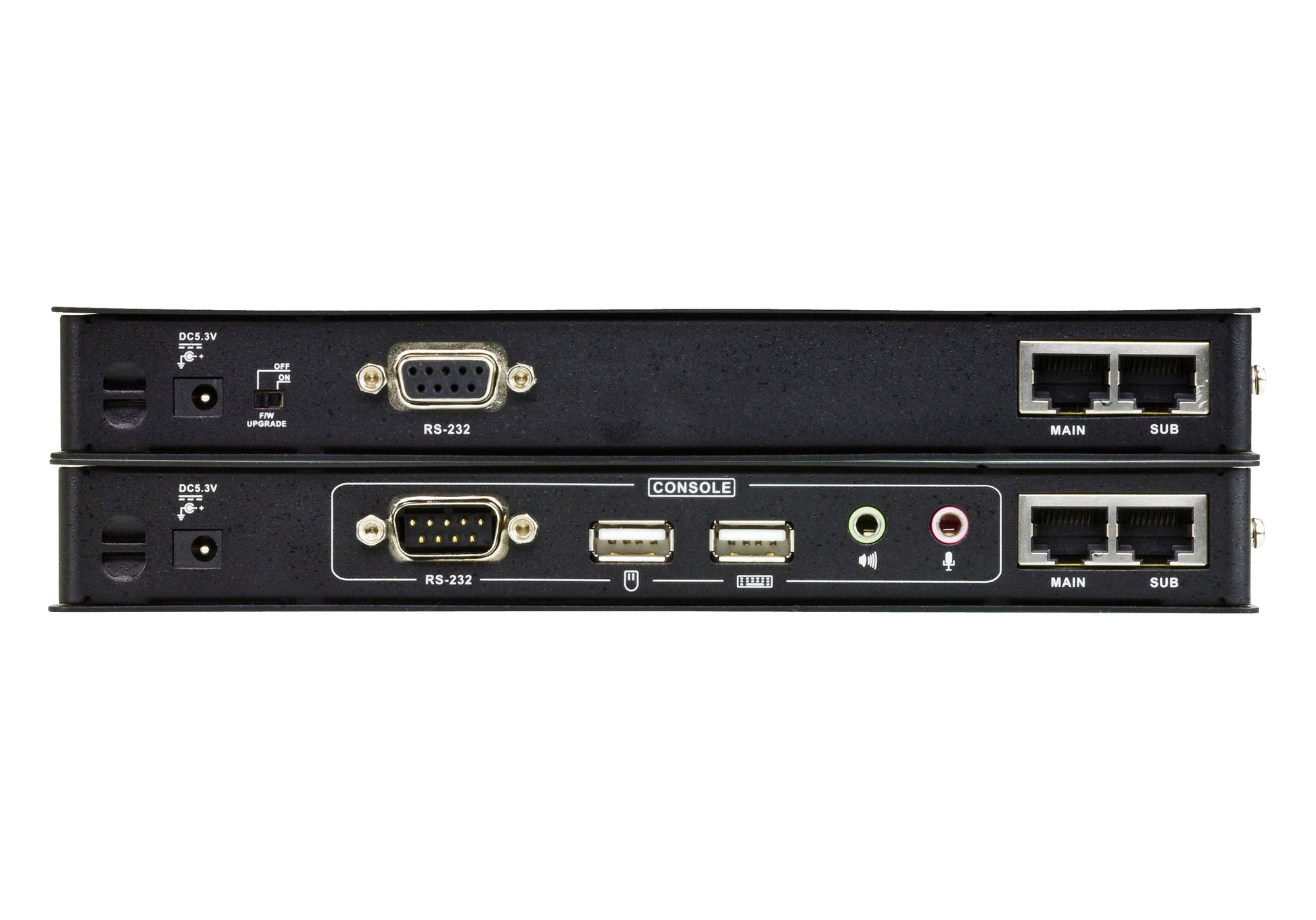 ATEN CE604 – KVM-Extender-Set DVI, Dual-View – 1920 × 1200, Audio, RS-232, bis 60 m