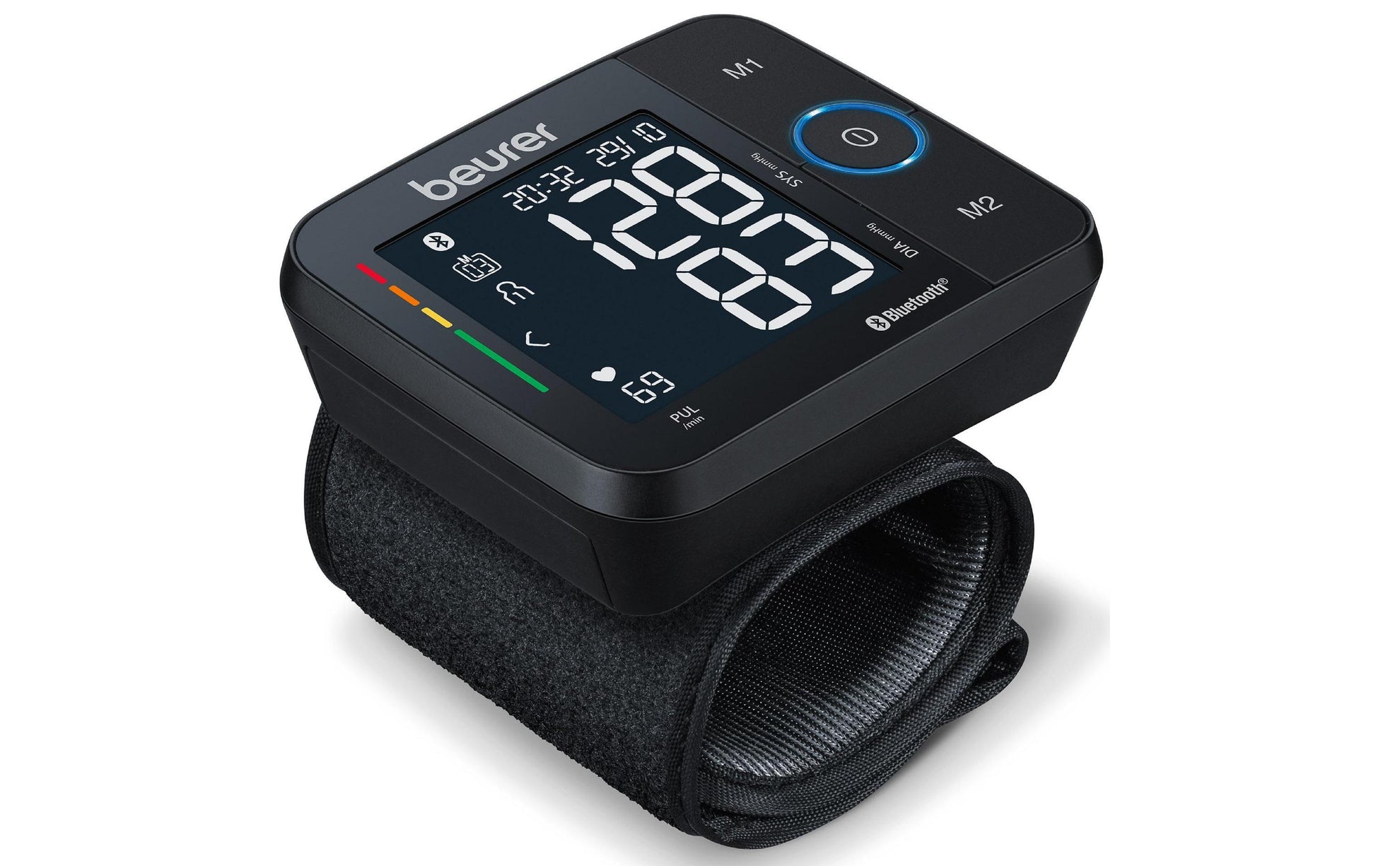 Beurer Blutdruckmessgerät Handgelenk BC 54 – mit Bluetooth, App-kompatibel – Umfang 13,5–21,5 cm