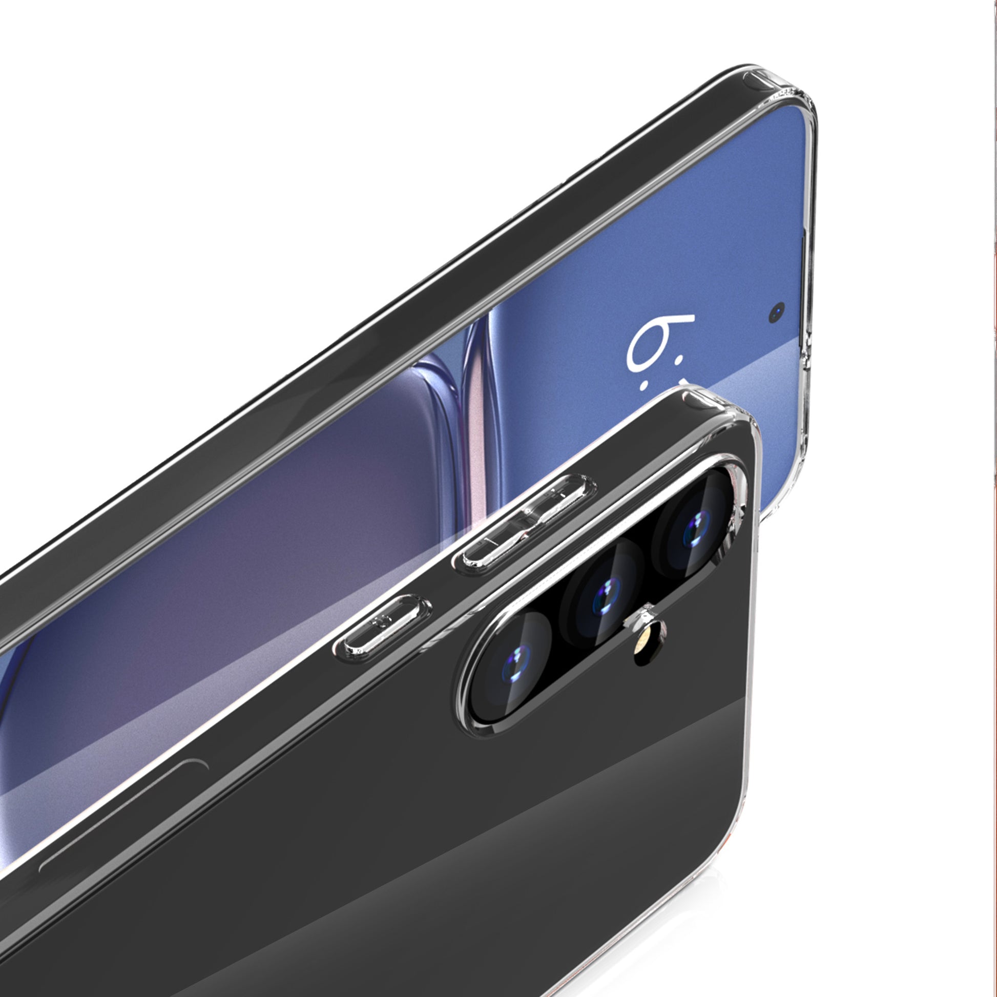 nevox StyleShell Flex – Backcover – für Samsung Galaxy S25, TPU, Transparent