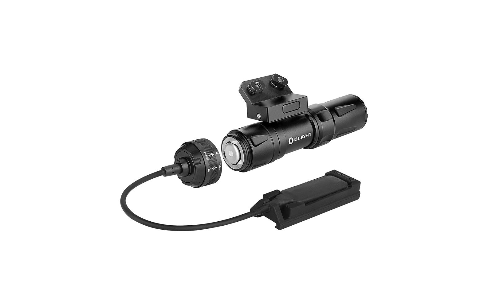 Olight Odin Mini Taschenlampe – 1250 lm, 240 m, IPX8, Akku 2040 mAh – Schwarz
