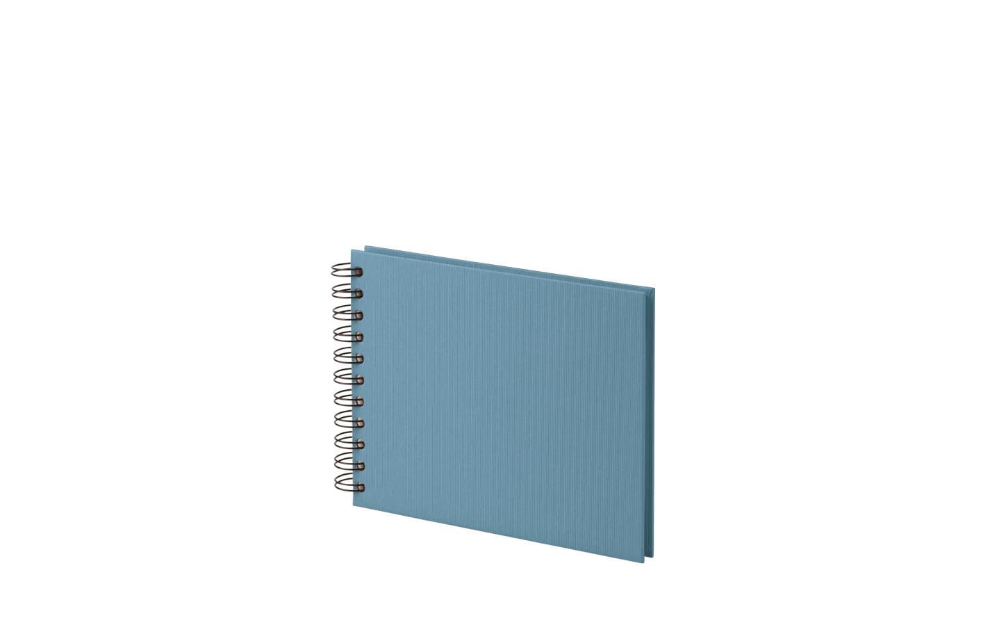 Rössler S.O.H.O. – Fotobuch, Spiralbindung, 40 Seiten, Weiss, 19,5 × 14,5 cm, Blau