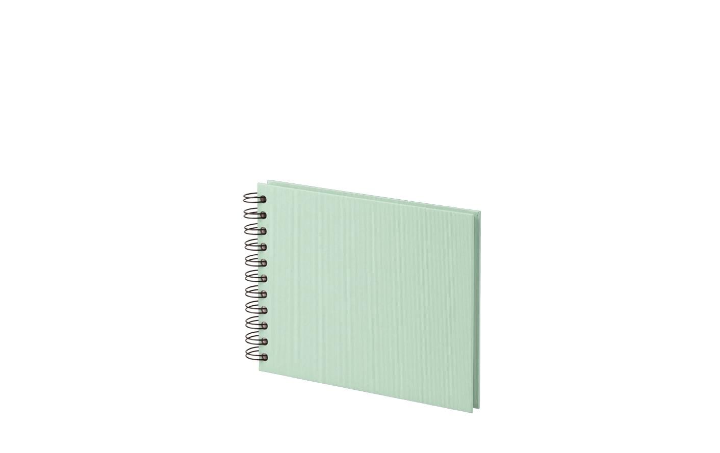 Rössler Fotobuch, Spiralbindung, Weiss, 19,5 × 14,5 cm, Mint