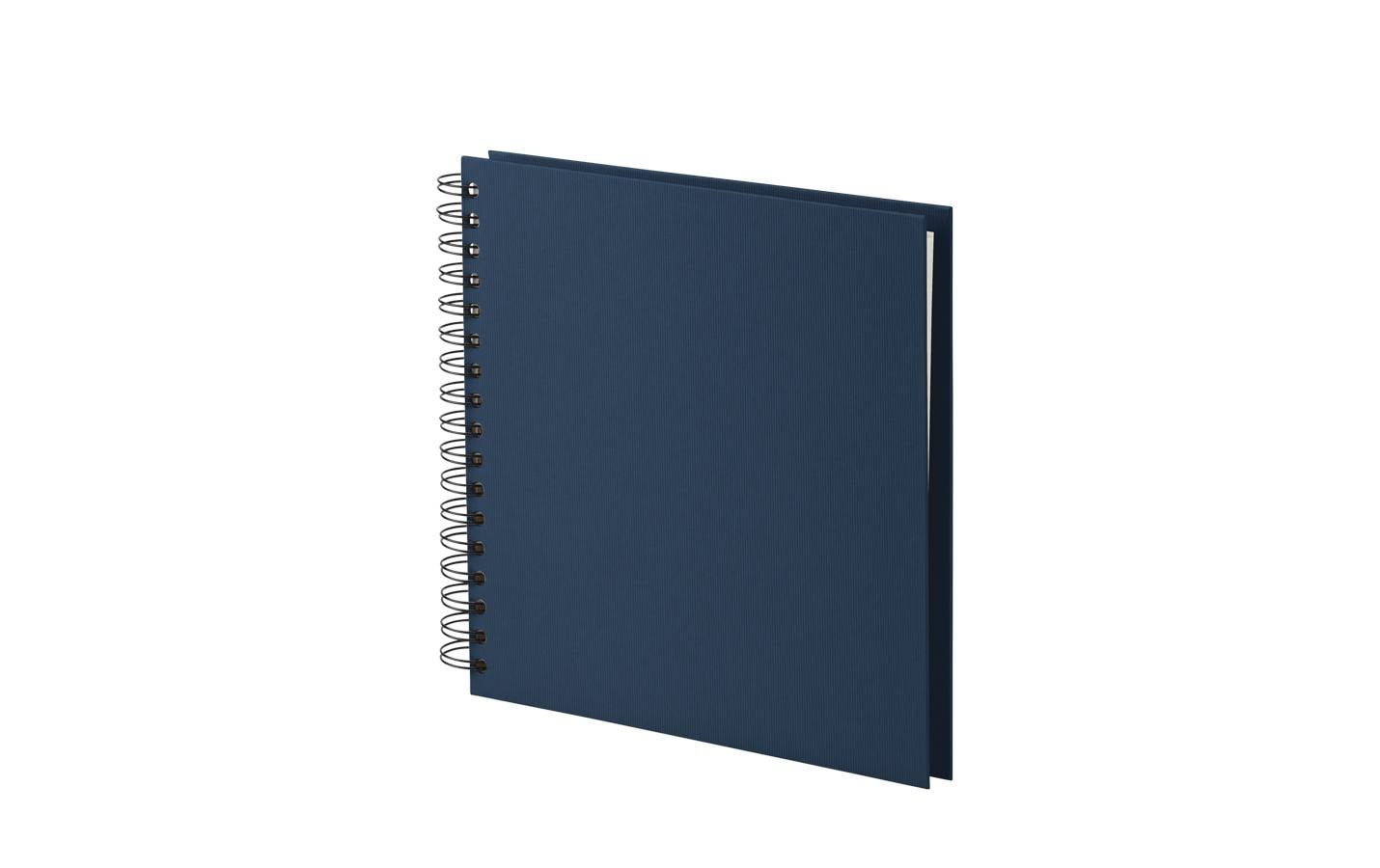Rössler S.O.H.O. – Fotobuch, Spiralbindung, 60 Seiten, Weiss, 23 × 23 cm, Blau