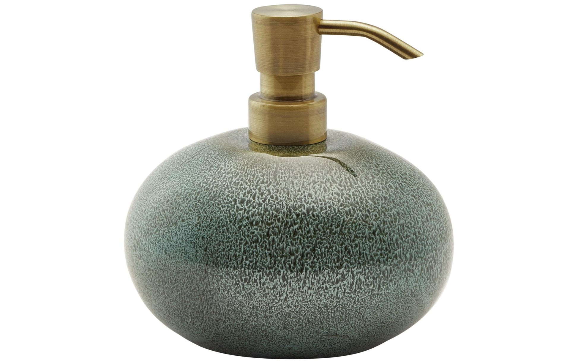 Aquanova Ugo Seifenspender – Steingut, Grün, 500 ml