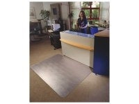 Floortex Fussstütze Cleartex Ultimat, Polycarbonat, 116 × 150 cm, transparent
