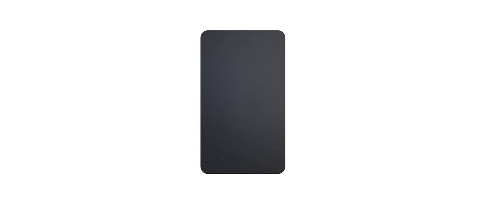 Securit Tafelfolie/Kreidefolie – 85 × 50 mm, quer – PVC, schwarz – selbstklebend – 1 Stk.