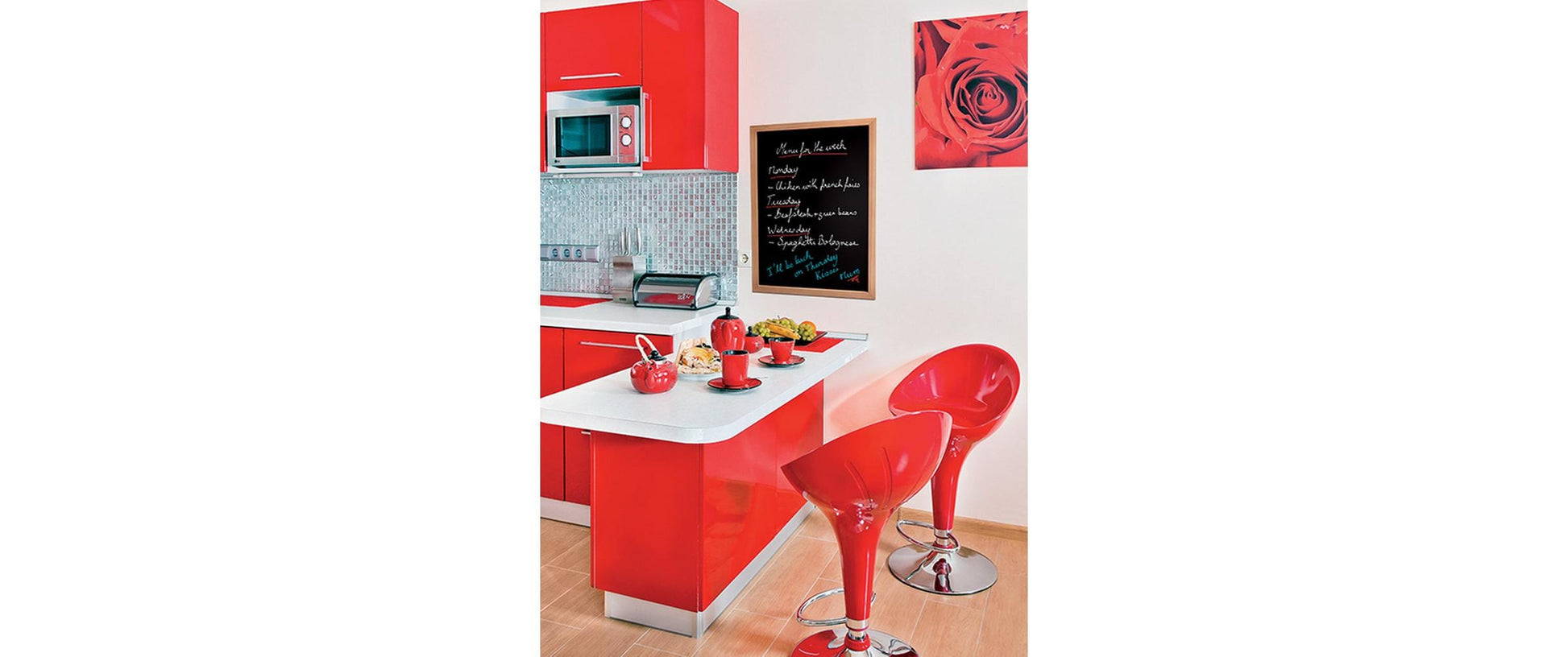 Securit WOODY Kreidetafel – 400 × 600 mm hoch – Holzrahmen, schwarz – doppelseitig – inkl. Wandmontageset