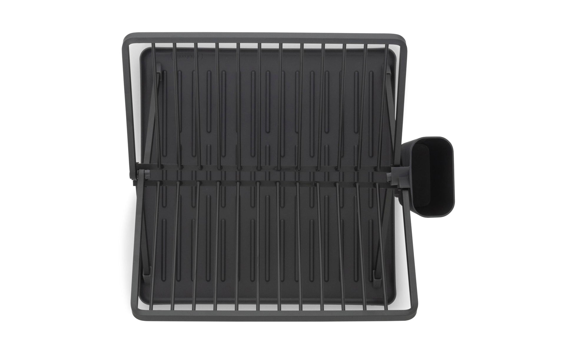 Brabantia Abtropfgestell 37 × 33 × 31,5 cm, Aluminium/Kunststoff, Dunkelgrau