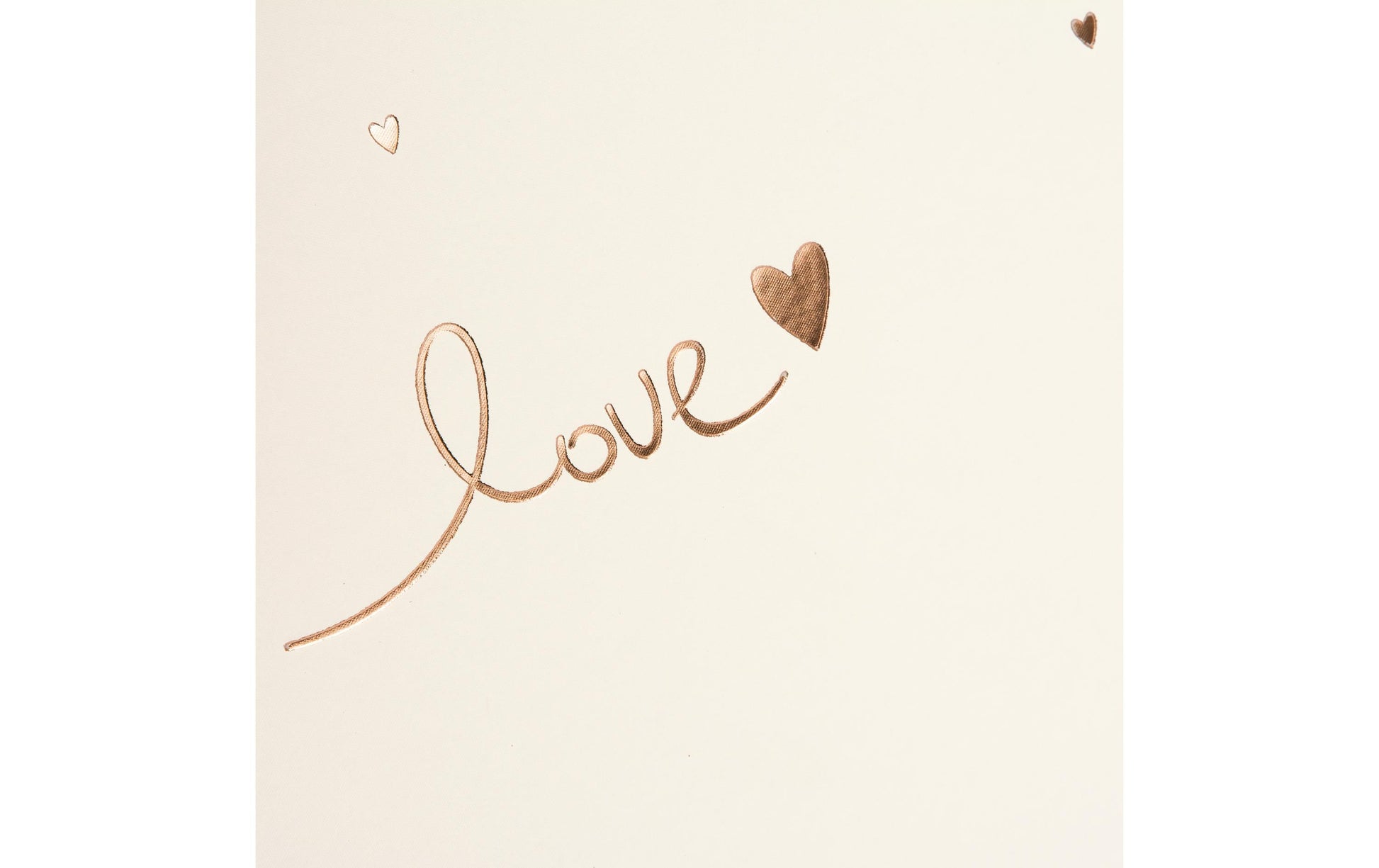 Goldbuch Fotoalbum Raining Hearts – für 310 × 320 mm, beige, Karton