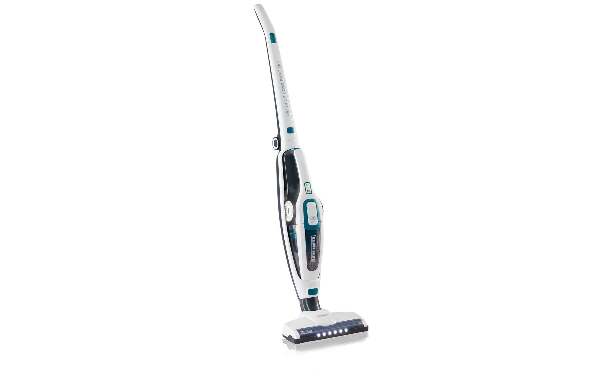 Leifheit Staubsauger – 2-in-1, 125 W, 0,5 l, Akkubetrieb