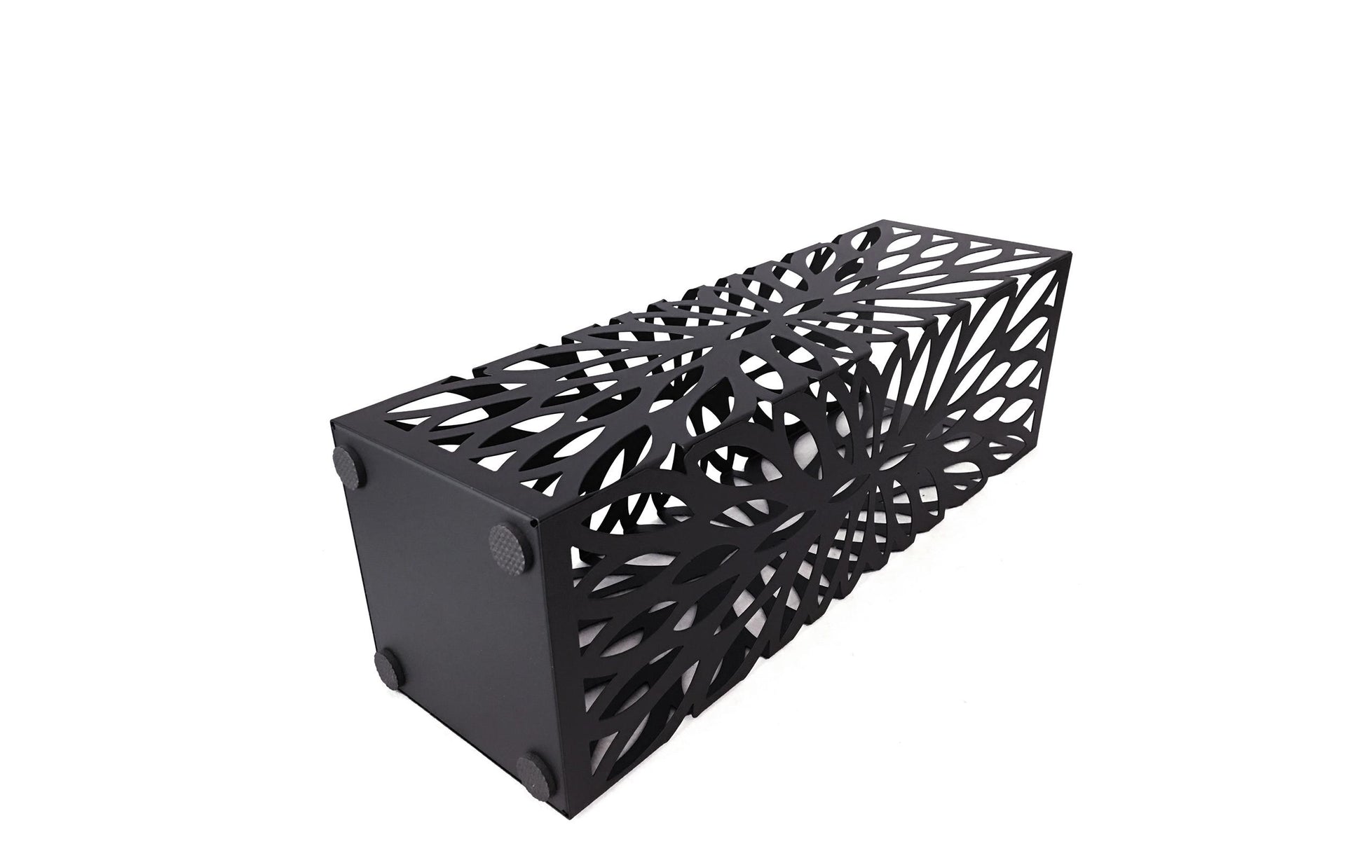 Songmics Schirmständer – Metall/Kunststoff, Schwarz, 19,5 × 19,5 × 49 cm